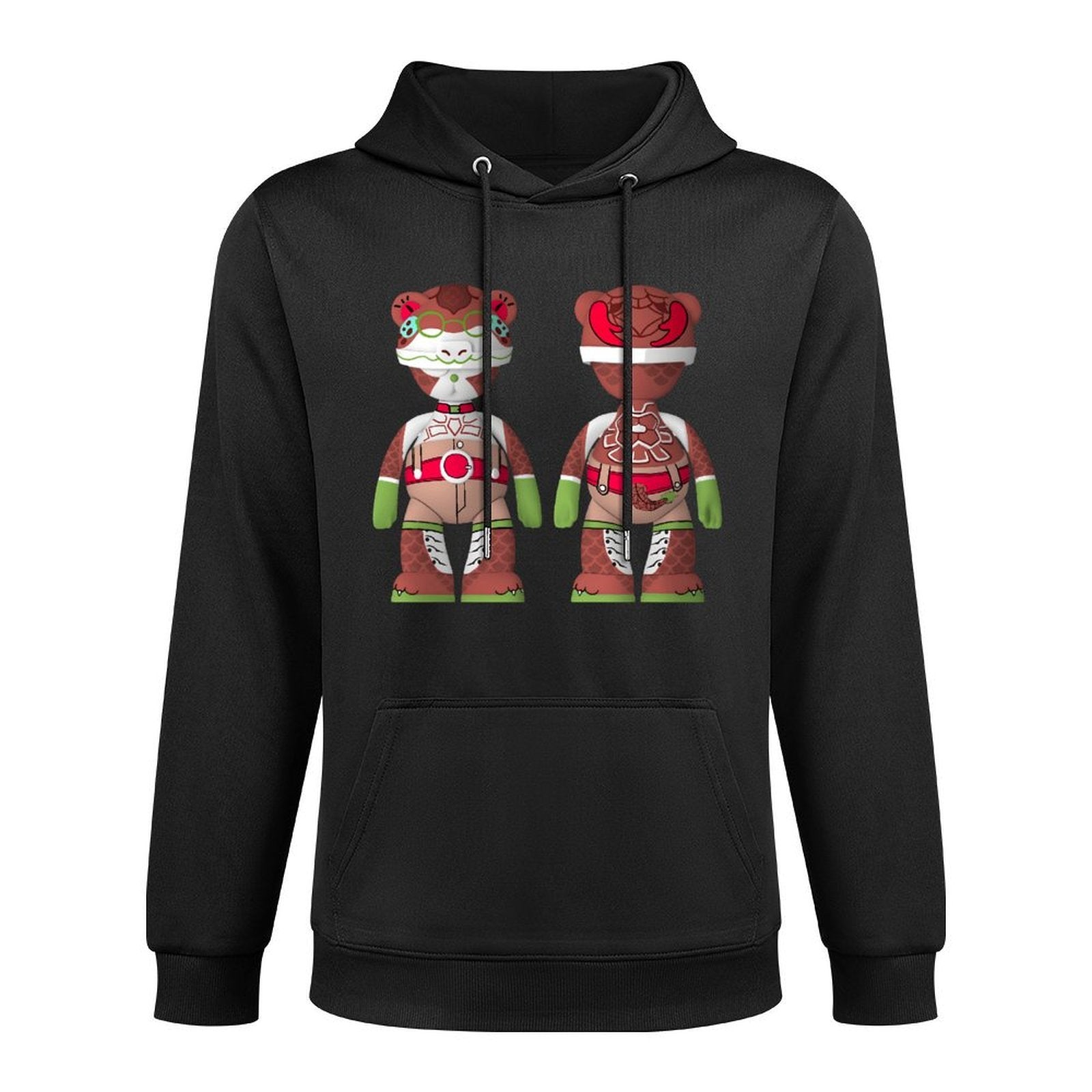 Hoodie Front PatternLightweight Unisex
